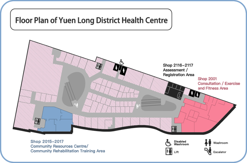 Floor Plan of YLDHC
